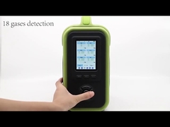 حفاظت از زندگی تحلیلگر گاز کیفیت هوا با تشخیص تا 18 گاز برای جلوگیری از نشت گاز