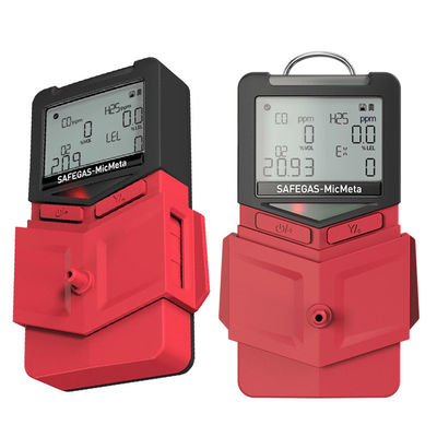 ATEX Certified Portable Gas Detector with IP66/IP68 Protection and 24h Battery Life for Multi Gas Detection
