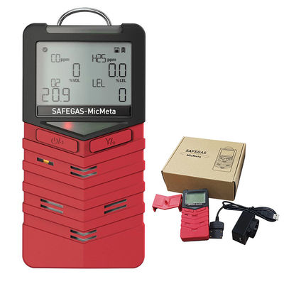 Long Standby 24h Wearable Gas Detector with IP66/IP68 Protection and Bluetooth/Lora Wireless for VOC CO2 Monitoring