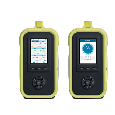 Ambient Analyzer with Modular Internal Structure PM2.5 PM10 O3 TVOC CO2 O2 VOC Pumping Suction Air Quality Monitoring