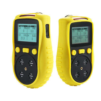 Portable Multi-Gas Detector with Diffusion Sampling, Ex ia IIC T4, and IP65 Protection