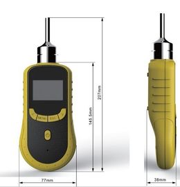 Yellow Ozone Single gas detector with 0.01 PPM O3 Gas Meter for Disinfecetion with ATEX Certificated