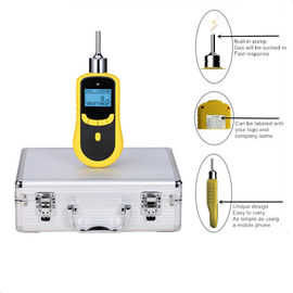Yellow Ozone Single gas detector with 0.01 PPM O3 Gas Meter for Disinfecetion with ATEX Certificated