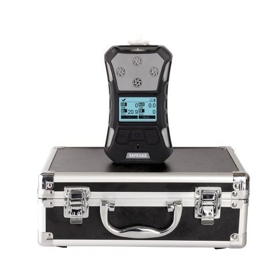 Built-In Pump Portable Gas Detector With Man Down Alarm Function