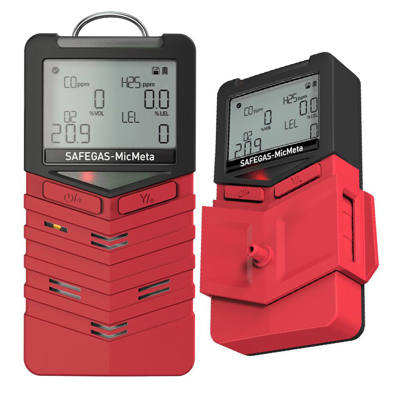IECEX Certified Multi Gas Detector with IP66/IP68 Protection and Lightweight 240g Design for Industrial Safety